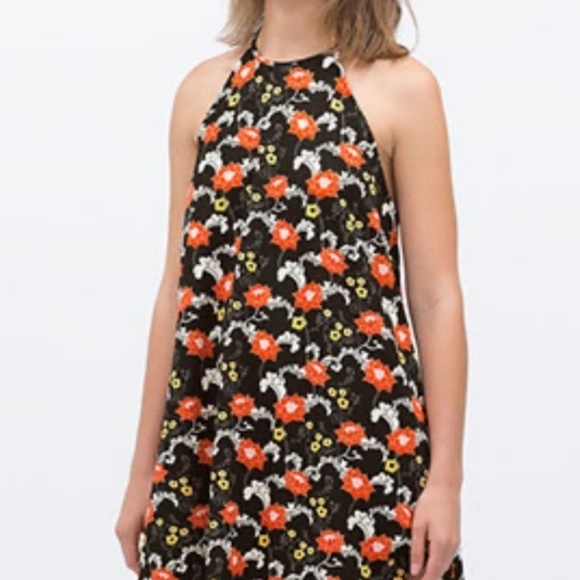 Zara Trafaluc Floral Dress - Picture 5 of 5